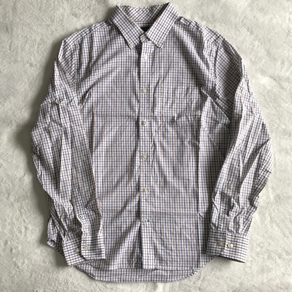 GAP Men's Casual Long-Sleeve Dress Shirt